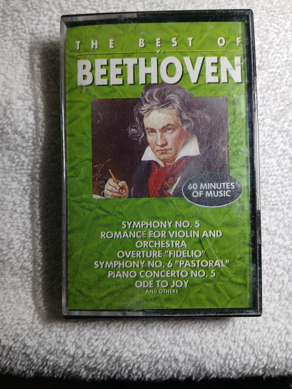 1990 The Best Of Beethoven cassette tape
